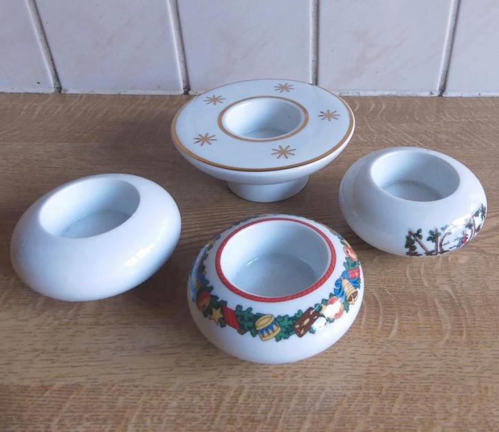 Arzberg waxinelichthouders kandelaars porselein partylights, Huis en Inrichting, Woonaccessoires | Kandelaars en Kaarsen, Gebruikt