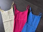 3 topjes maat M/L, Maat 38/40 (M), Blauw, Ophalen of Verzenden, Zo goed als nieuw