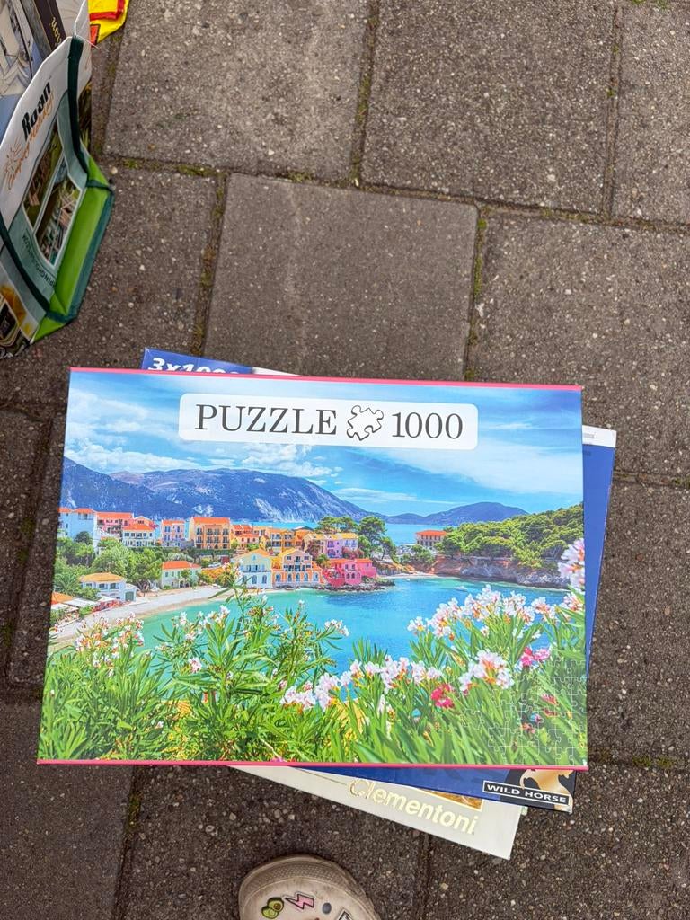 Legpuzzel 1000 stukjes, Ophalen of Verzenden, 500 t/m 1500 stukjes, Zo goed als nieuw