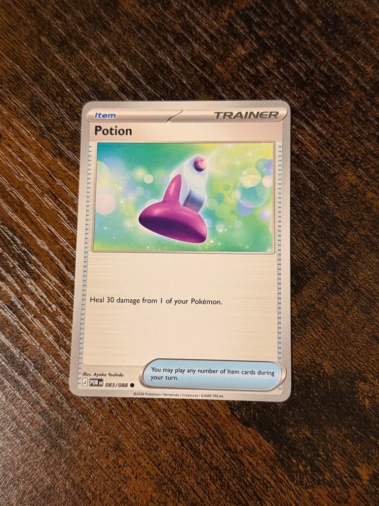 Pokémon Trainer Potion NM 083/088 - Ruilen mogelijk, Ophalen of Verzenden, Gebruikt, Losse kaart