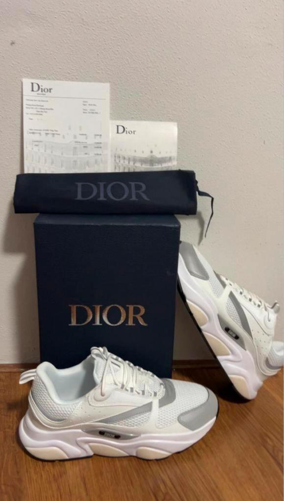 Witte Dior B22 | Maat 44, Kleding | Heren, Schoenen, Nieuw, Sneakers of Gympen, Wit, Ophalen of Verzenden