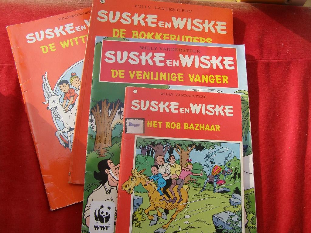 Suske en Wiske, Meerdere stripboeken, Ophalen of Verzenden, Gelezen, Willy Vandersteen