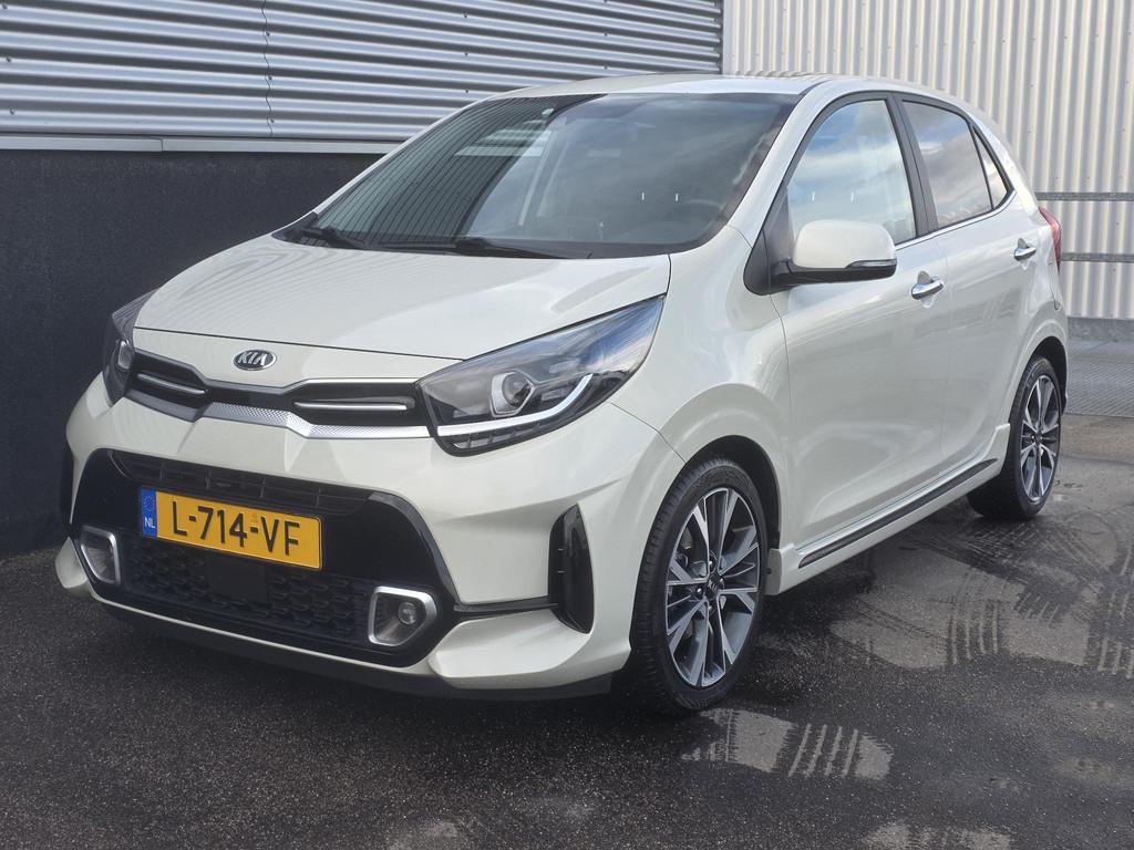 Kia Picanto 1.0 T-GDi GT-Line 5p Schuif/kanteldak, 1e eign D, Voorwielaandrijving, 101 pk, Gebruikt, Bruin