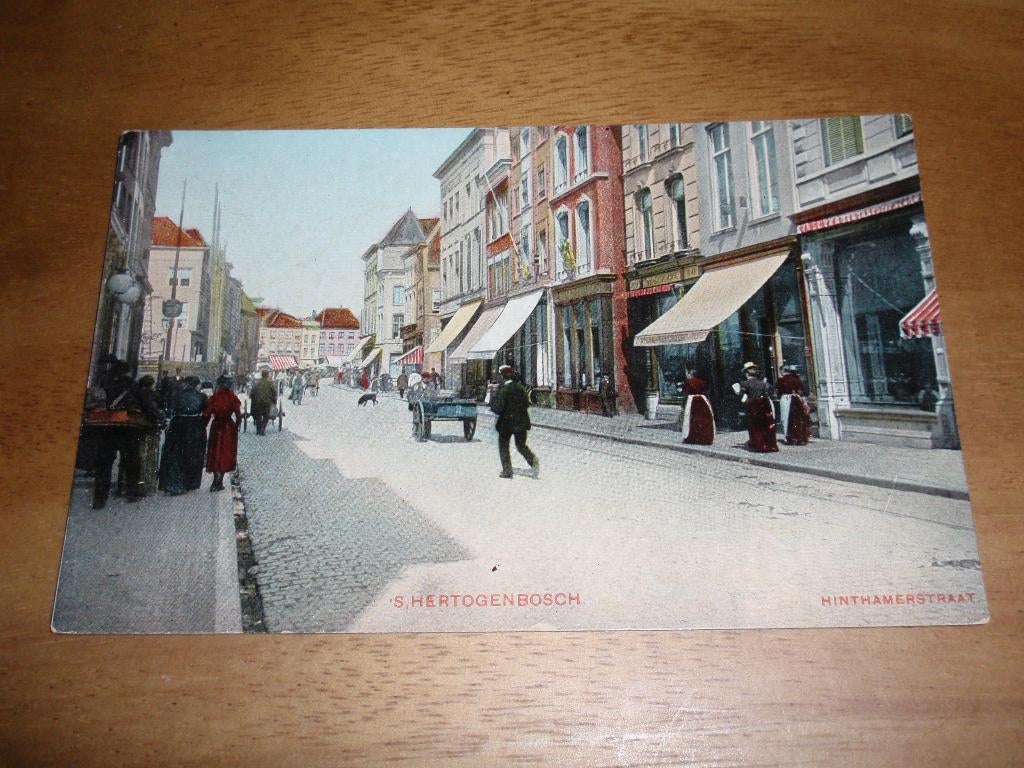 Den Bosch Hinthamerstraat   ´s Hertogenbosch, Verzenden, Voor 1920, Ongelopen, Noord-Brabant