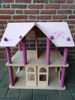 Eichorn roze poppenhuis met toebehoren, Kinderen en Baby's, Speelgoed | Poppenhuizen, Ophalen, Gebruikt, Poppenhuis