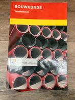 Bouwkunde Tabellenboek - Noordhoff Uitgevers, Boeken, Techniek, Ophalen of Verzenden, Zo goed als nieuw, Bouwkunde