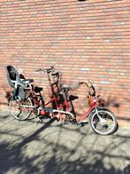 Ouder-kind tandem met 3 standen en versnellingen, Ophalen