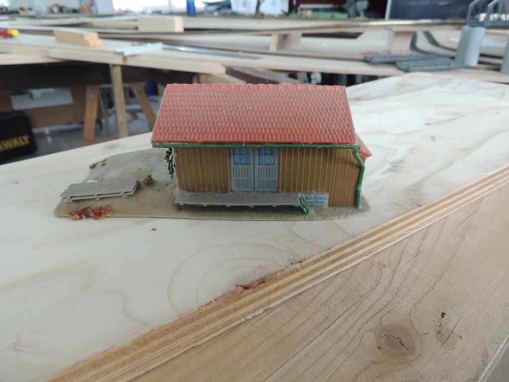 huisje ho, Hobby en Vrije tijd, Overige merken, Gelijkstroom of Wisselstroom, Brug, Tunnel of Gebouw, Ophalen of Verzenden