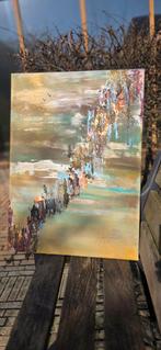 Schilderij abstract, Ophalen of Verzenden