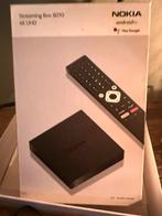 Nokia Streaming Box 8010 4K UHD Android TV met afstandsbedie, Ophalen of Verzenden, Zo goed als nieuw, HDMI, Zonder harde schijf
