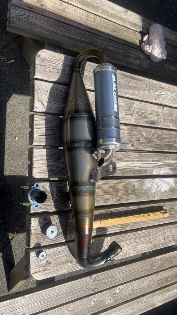 Malossi mhr 125-172-180 uitlaat, Ophalen, Zo goed als nieuw