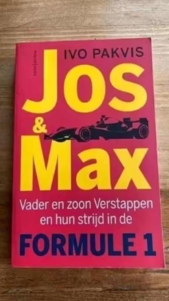 Ivo Pakvis - Jos & Max ( Verstappen/ formule 1), Ophalen of Verzenden, Zo goed als nieuw, Sport