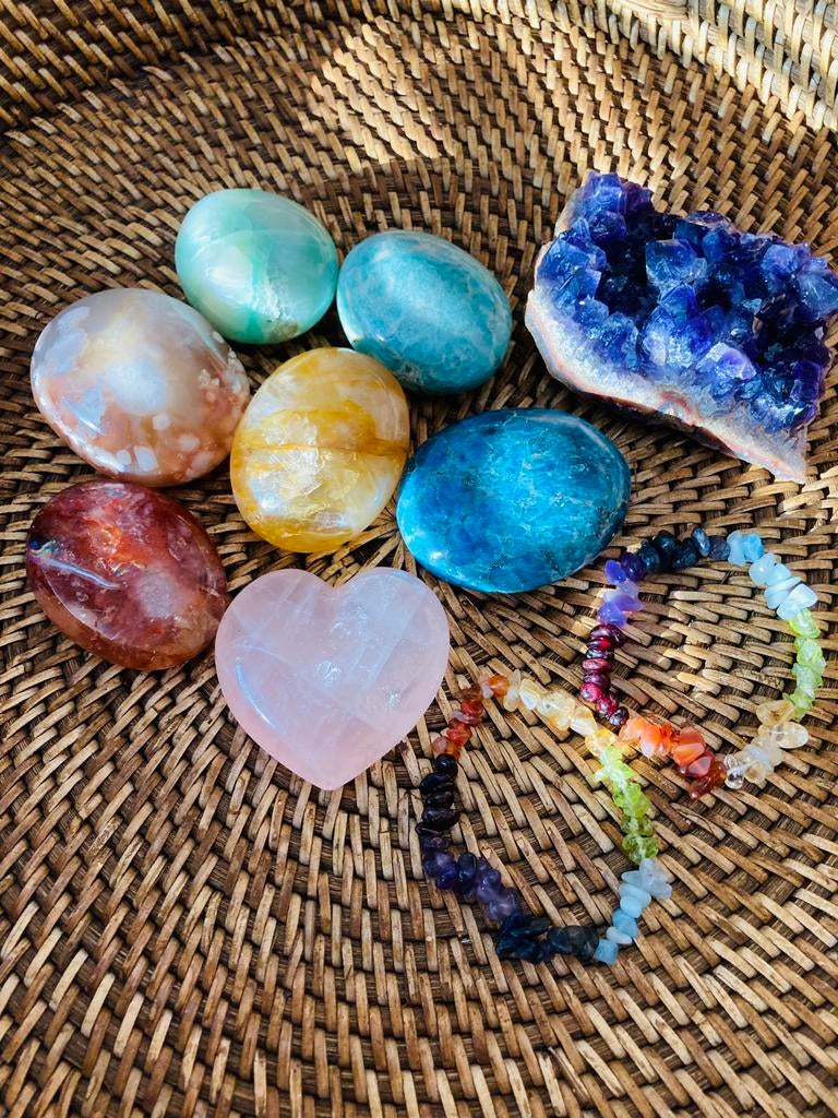 ✨🩷Edelstenen verzameling mineralen stenenverzameling stenen, Verzamelen, Mineralen en Fossielen, Ophalen of Verzenden, Mineraal