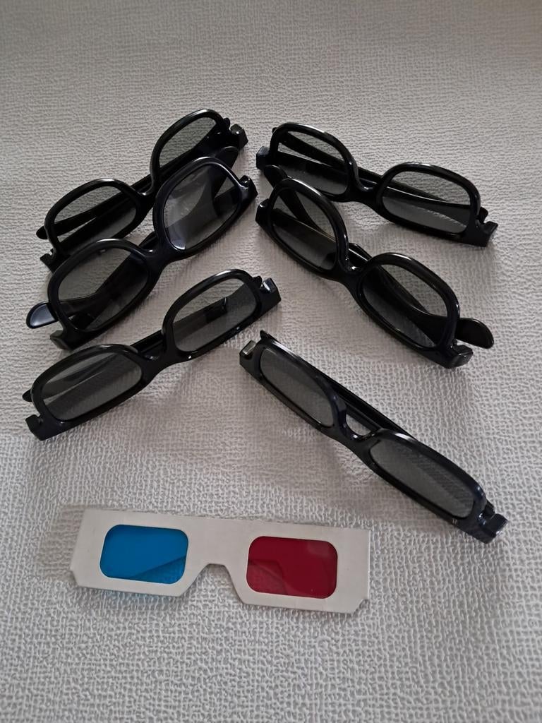 3d brillen, Ophalen of Verzenden, Zwart, Overige merken