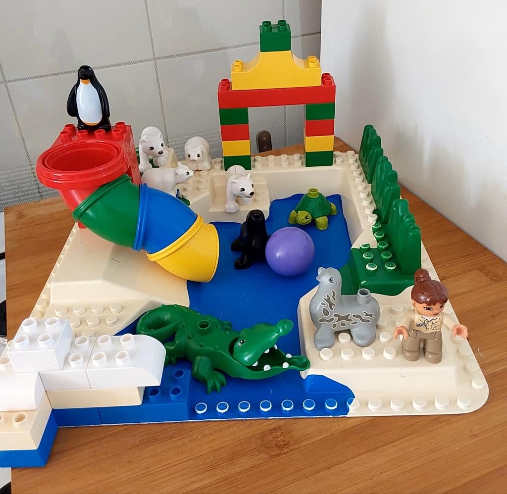 Lego Duplo Polar Zoo Set, Kinderen en Baby's, Speelgoed | Duplo en Lego, Inclusief minifiguren, Gebruikt, Overige thema's, Ophalen of Verzenden