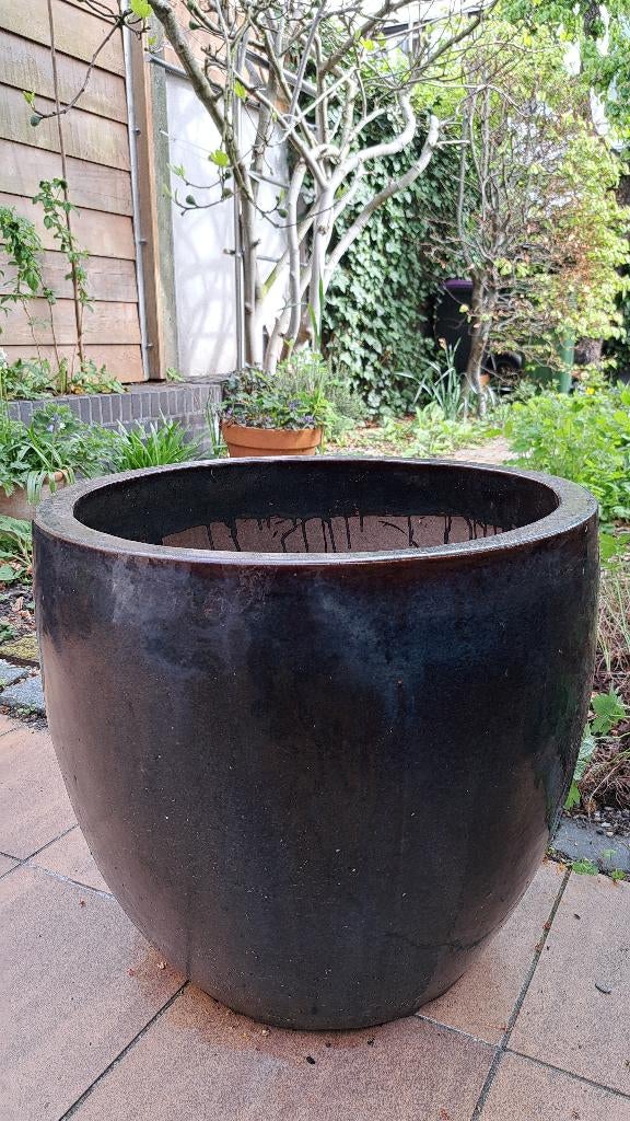 plantenpot, Tuin en Terras, Ophalen, Steen, Gebruikt, Minder dan 60 cm