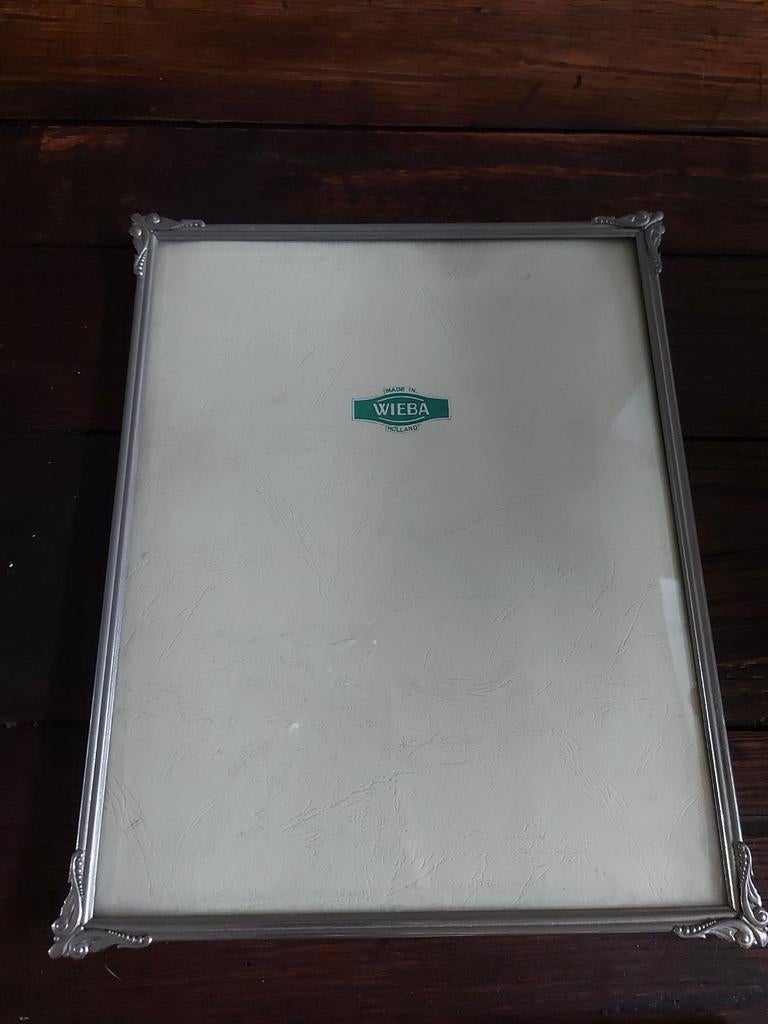 Fotolijsten 3 stuks verzilverd bolglas, Ophalen of Verzenden