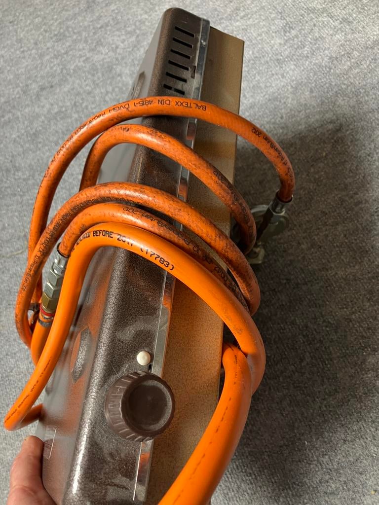 Gaskachel werkt perfect, Ophalen, Gebruikt