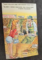 Sexy vrouw bij groenteboer wil grotere komkommer, Verzenden, 1980 tot heden, Ongelopen, Overige thema's