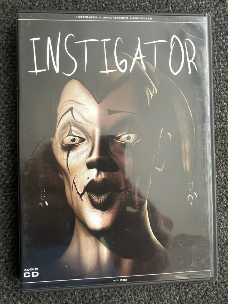 Instigator CD Hardstyle zeer goede Sound K1 Records 17 songs, Ophalen of Verzenden, Zo goed als nieuw