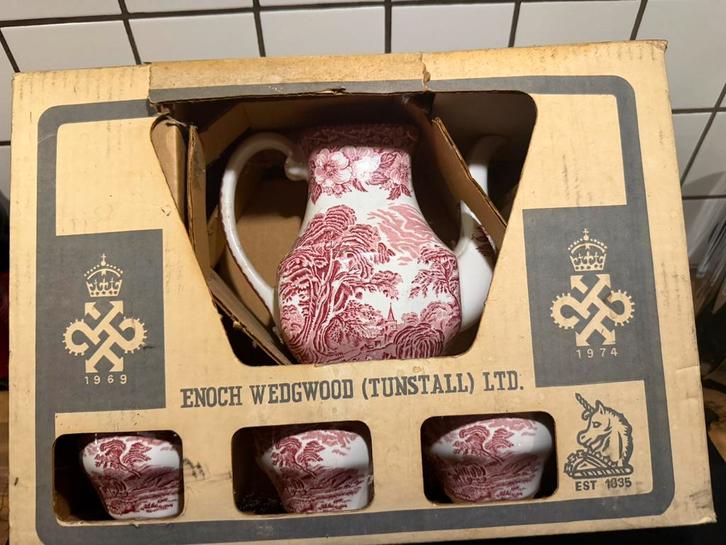 Enoch wedgwood woodland servies, Antiek en Kunst, Antiek | Servies compleet, Ophalen of Verzenden