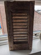 Raamscherm, luik, Ophalen