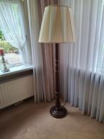 Mooie klassieke staande lamp met lampenkap, Ophalen, Gebruikt, Klassiek, Stof