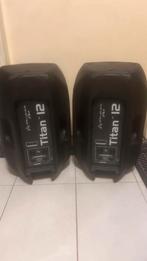 Wharfedale Pro Titan 12 passieve 3 speakers 1 grijs, Audio, Tv en Foto, Luidsprekers, Gebruikt, 120 watt of meer, Front, Rear of Stereo speakers