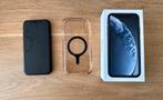 iPhone XR Zwart met hoesje en screenprotector, Telecommunicatie, Mobiele telefoons | Apple iPhone, 80 %, Zwart, IPhone XR, Ophalen of Verzenden