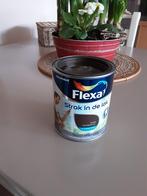 Flexa Strak in de Lak Donkerbruin Zijdeglans Verf, Ophalen of Verzenden