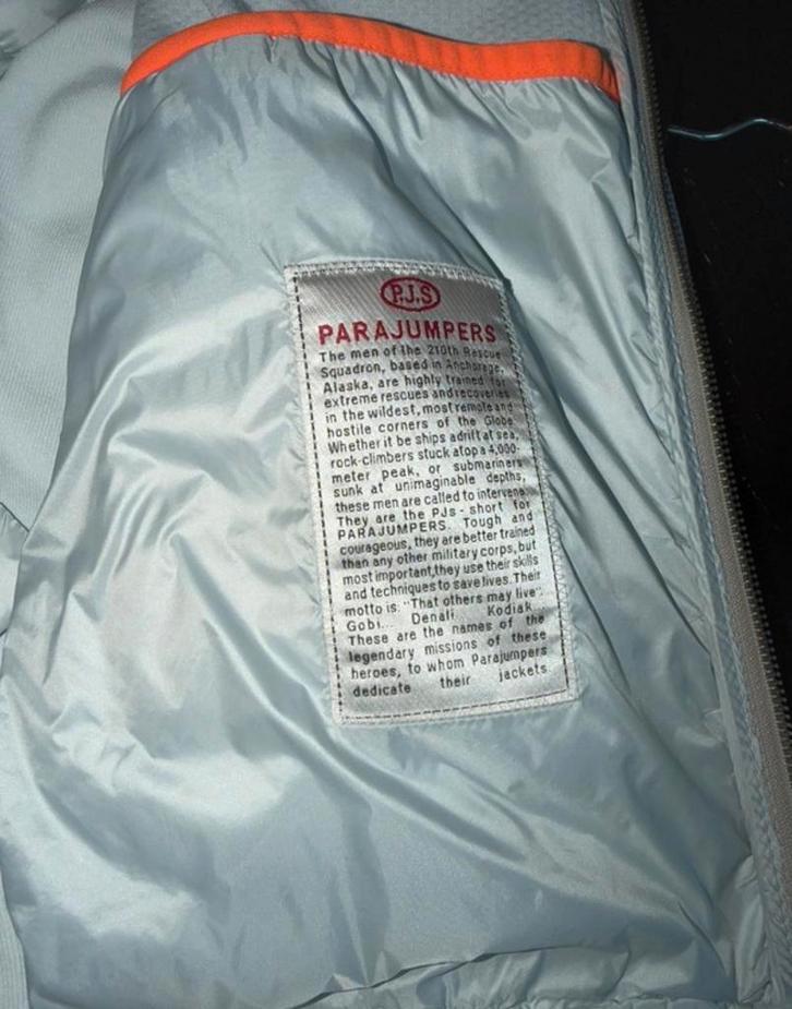 Parajumpers zomerjasje lichtblauw, Kleding | Dames, Jassen | Zomer, Zo goed als nieuw, Maat 42/44 (L), Blauw, Verzenden