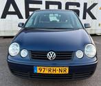 Volkswagen Polo 1.4 55KW 2005 Blauw, Auto's, Voorwielaandrijving, Zwart, 4 cilinders, Blauw