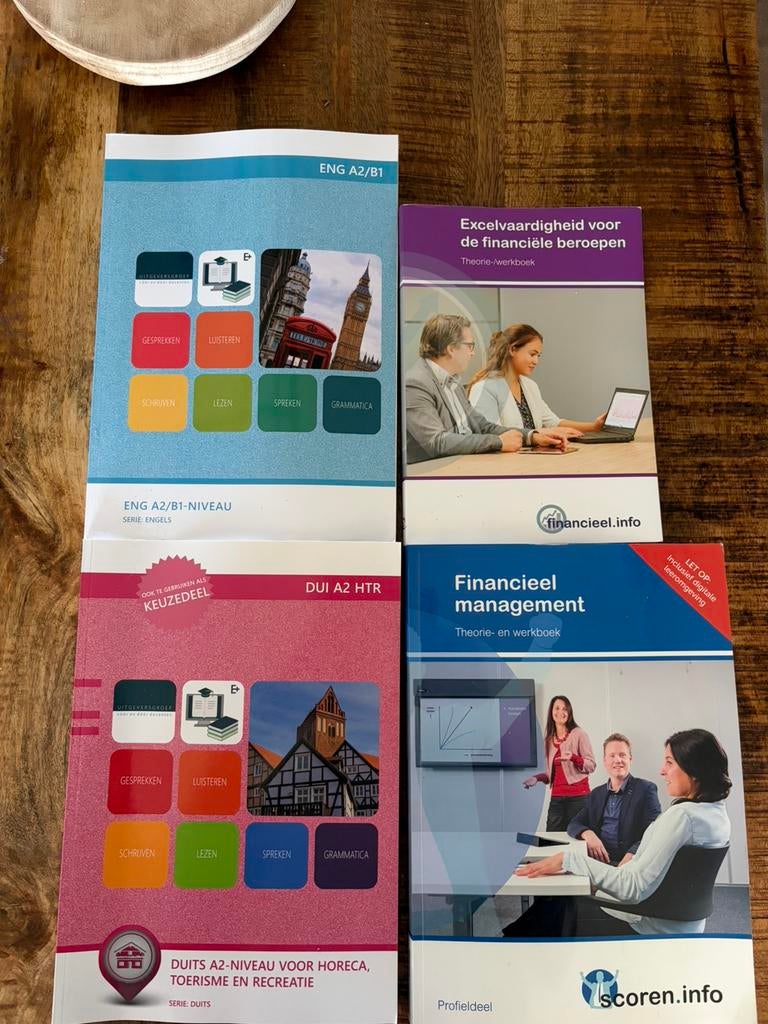 Mbo niveau 4 travel en hospitality boeken, Ophalen of Verzenden, Zo goed als nieuw, Overige niveaus