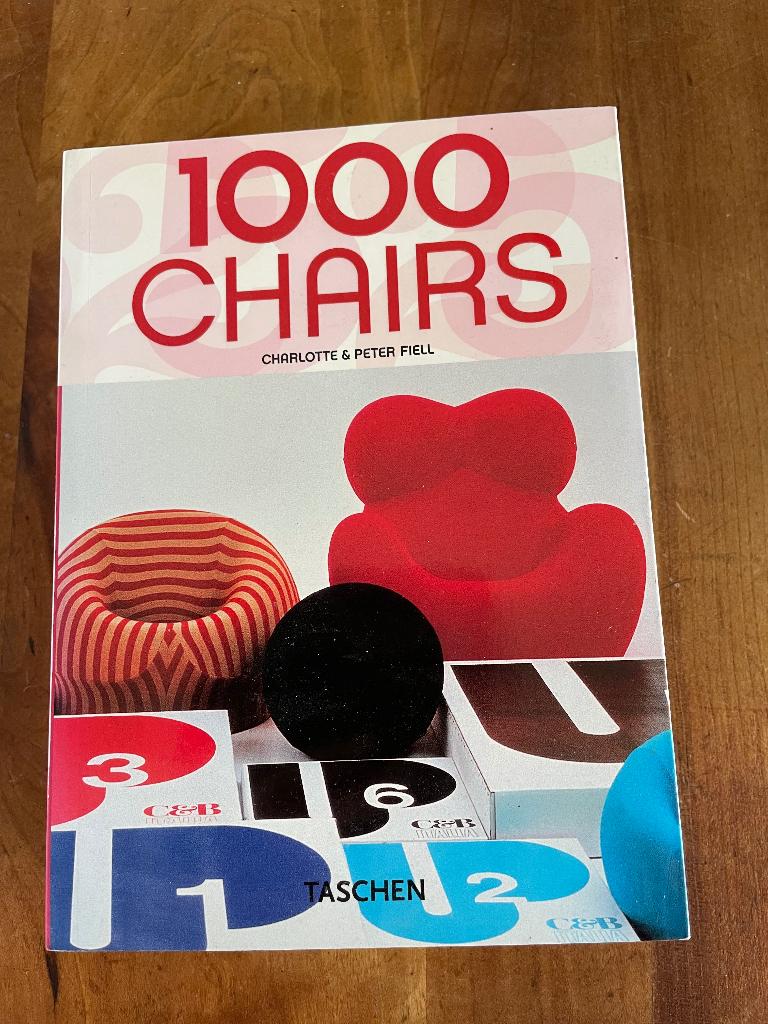 1000 Chairs, Boeken, Ophalen of Verzenden, Zo goed als nieuw, Grafische vormgeving, Diverse auteurs