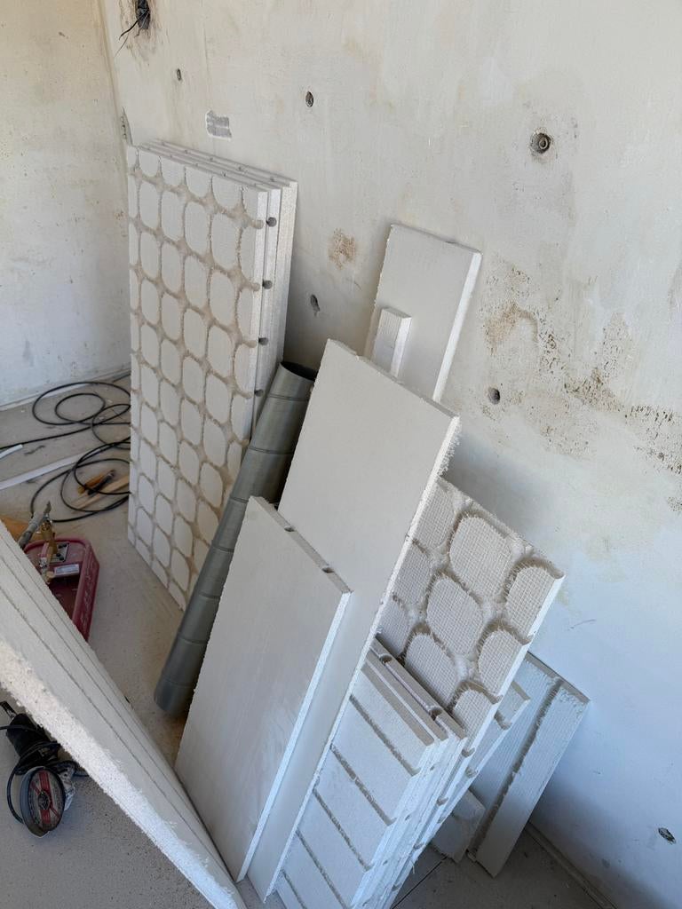 Vloerplaten voor vloerverwarming - R floorz platen, Overige typen, Nieuw, Ophalen of Verzenden, 10 m² of meer