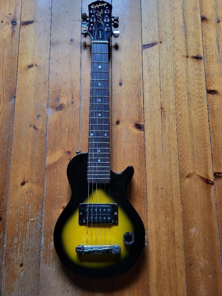 Gibson Les Paul Pee Wee Epiphone junior, Ophalen, Zo goed als nieuw, Solid body, Epiphone
