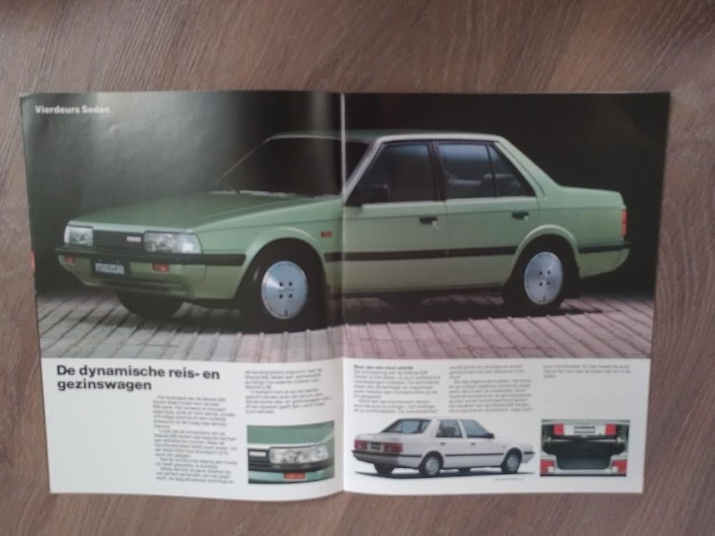 Mazda 626 autofolder1983, Ophalen of Verzenden, Nieuw, Mazda