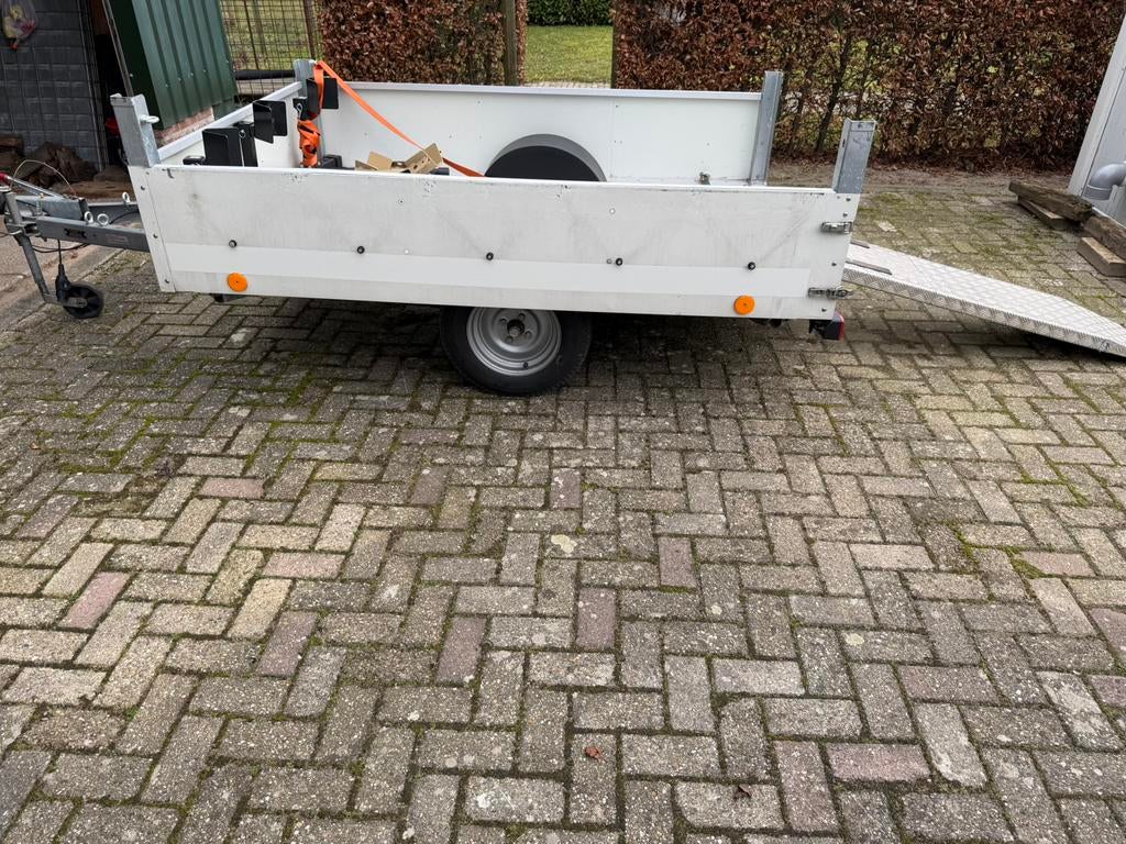 Motoraanhanger in topstaat, Ophalen of Verzenden, Zo goed als nieuw