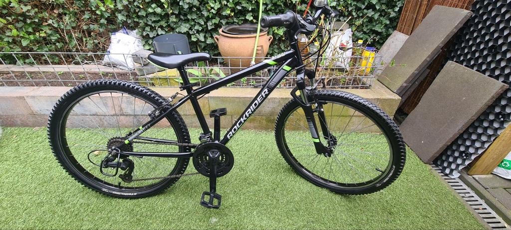 MOUNTAINBIKE 24 INCH ST500 ROCKRIDER 18 VERSNELLINGEN, Fietsen en Brommers, Fietsen | Mountainbikes en ATB, Minder dan 45 cm, Ophalen
