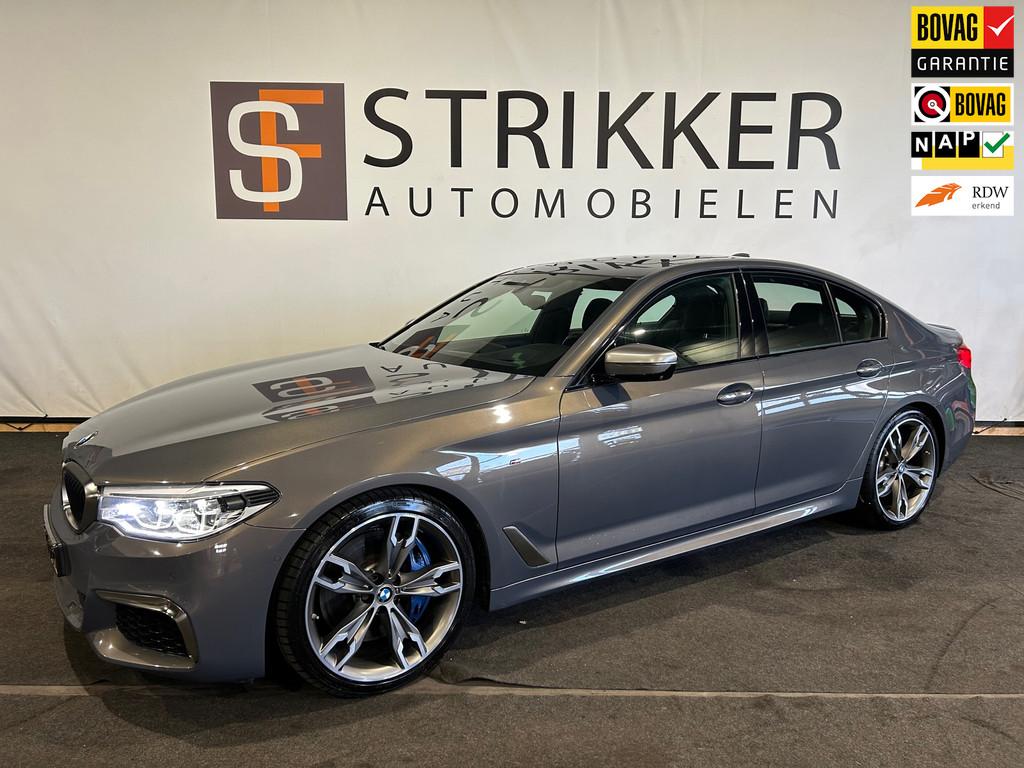 BMW 5-serie M550i xDrive High Executive, Auto's, BMW, Automaat, Gebruikt, 2000 kg, 4395 cc