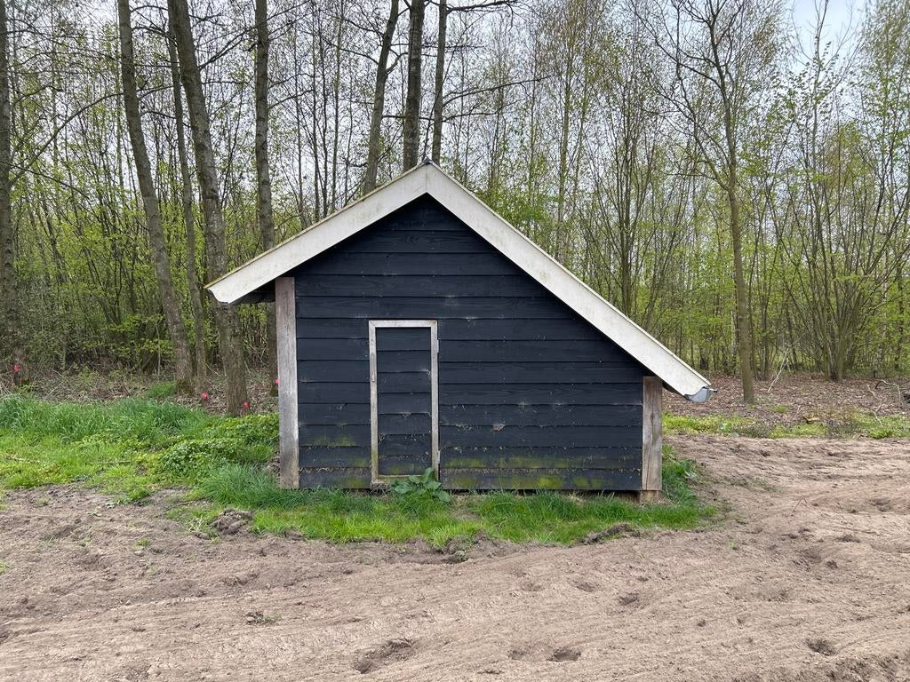 Te koop mooi kippenhok / geiten hok / dierenhok / hondenhok, Ophalen of Verzenden, Zo goed als nieuw, Kippenhok of Kippenren