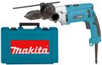 Makita HP2071F klopboormachine 230V met koffer, 600 watt of meer, Nieuw, Variabele snelheid, Ophalen