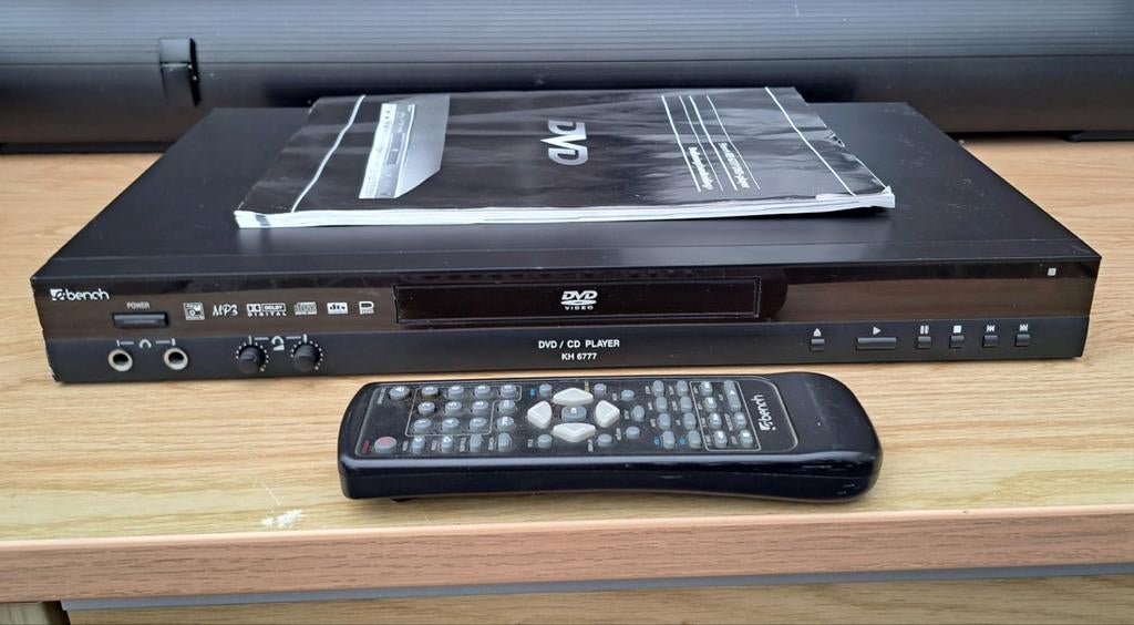 Bench DVD/CD Speler KH 6777 met afstandsbediening, Ophalen, Gebruikt, Dvd-speler, Overige merken