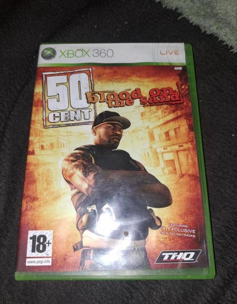 50 cent blood on the sand Xbox 360, Spelcomputers en Games, 1 speler, Ophalen of Verzenden, Avontuur en Actie, Vanaf 18 jaar