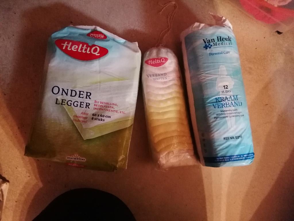kraamverband etc, Diversen, Ophalen