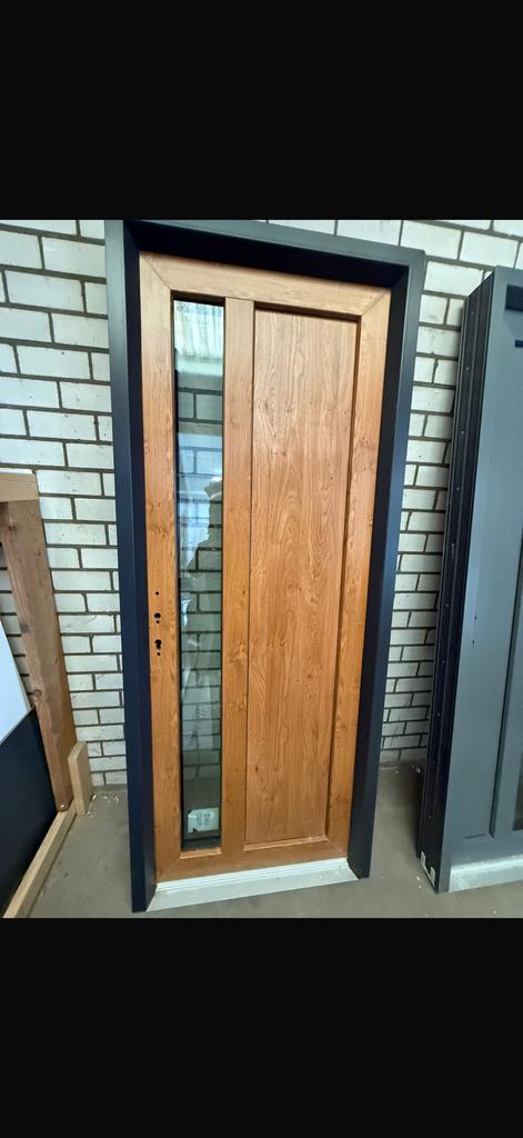 Houtlook voordeur NIEUW!, Ophalen of Verzenden, Zo goed als nieuw, Toebehoren