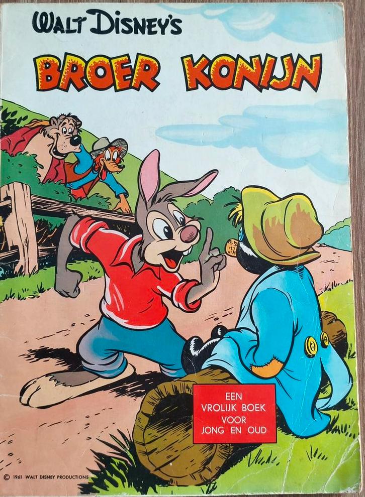 Walt Disney's Broer Konijn, Boeken, Stripboeken, Gelezen, Eén stripboek, Ophalen of Verzenden