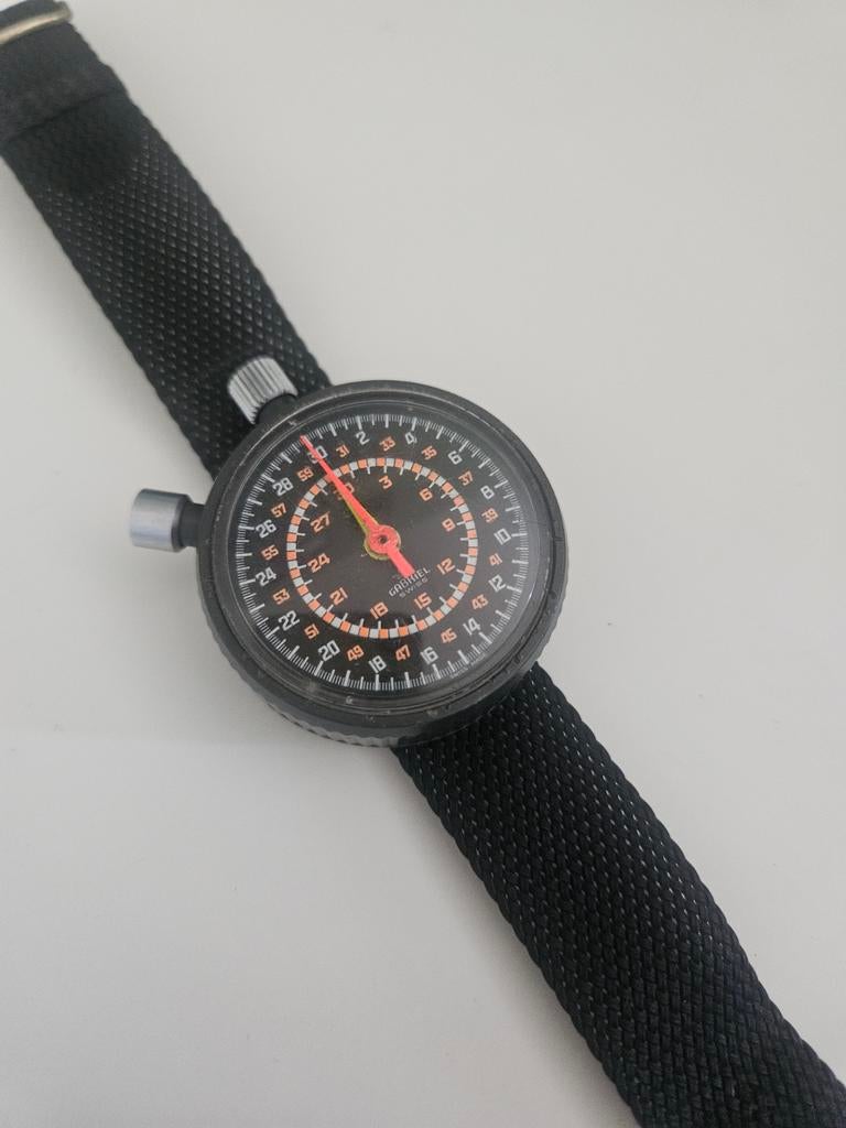 Vintage stopwatch Gabriel swiss, Ophalen of Verzenden