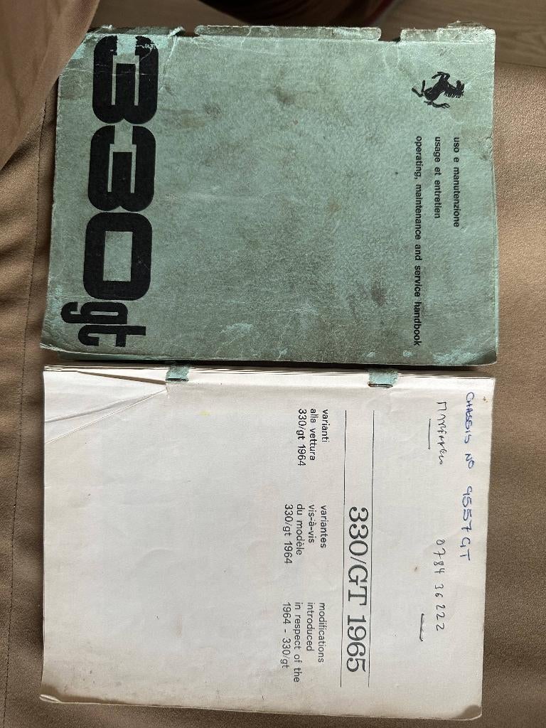 ferrari 330, Verzenden