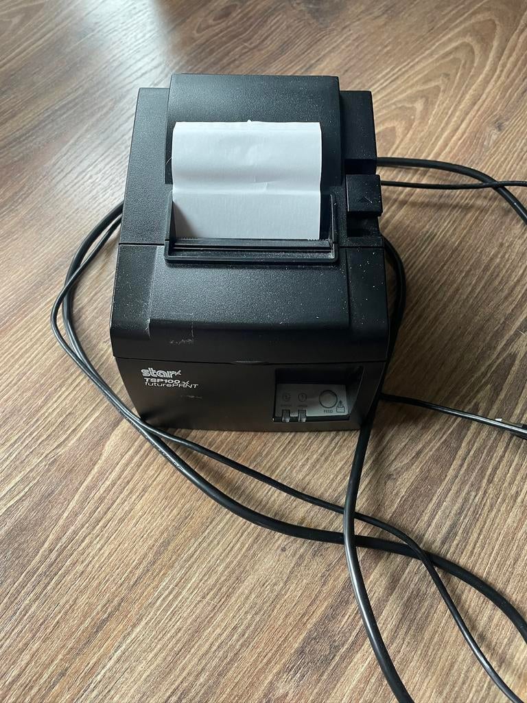 Star TSP100 Bonprinter, Computers en Software, Printers, Gebruikt, Printer, Thermo-printer, Zwart-en-wit printen, Ophalen of Verzenden